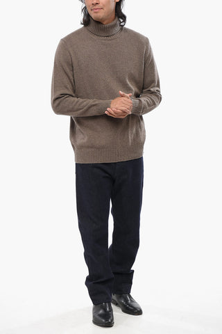 Maglia in Puro Cashmere a Collo Alto