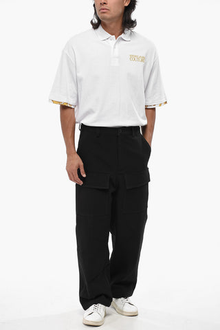 Wide-Leg Cargo Pants