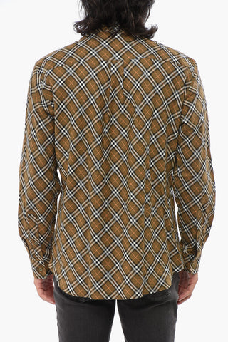Camicia Button-Down con Motivo Iconico