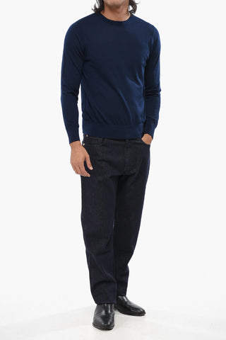 Merino Wool Crew-neck Sweater