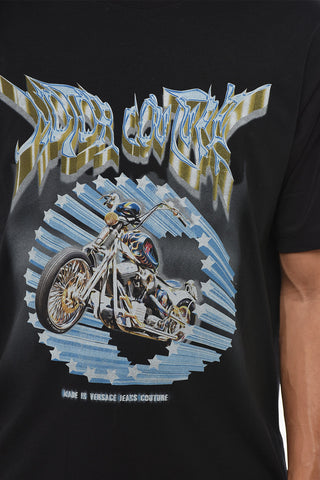 JEANS COUTURE Bedrucktes Rundhals-T-Shirt