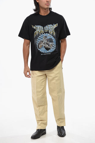 JEANS COUTURE Bedrucktes Rundhals-T-Shirt