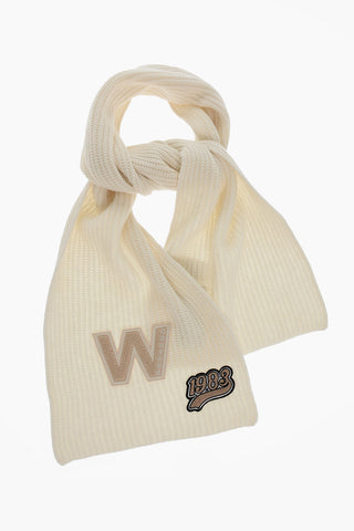 WEEKEND Solid Color Virgin Wool BARDIES Scarf