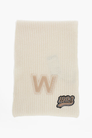 WEEKEND Solid Color Virgin Wool BARDIES Scarf