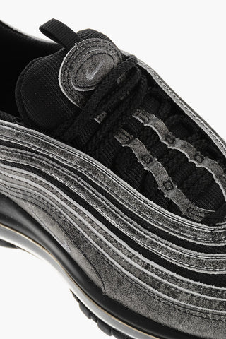 NIKE HOMME PLUS Sneakers Basse AIR MAX 97 In Pelle con Suola Air Bubble