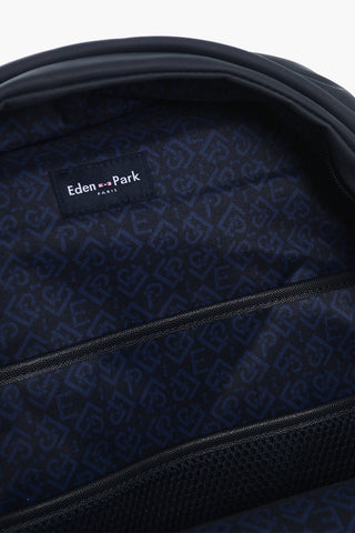 Solid-Color Nylon-Blend Backpack