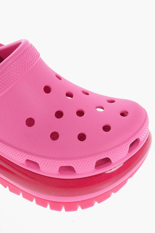 Rubber Sandals with Cut-Out Details and Heel 10cm