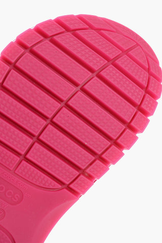 Rubber Sandals with Cut-Out Details and Heel 10cm