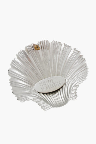 Orecchino Singolo a Forma di Conchiglia con Strass