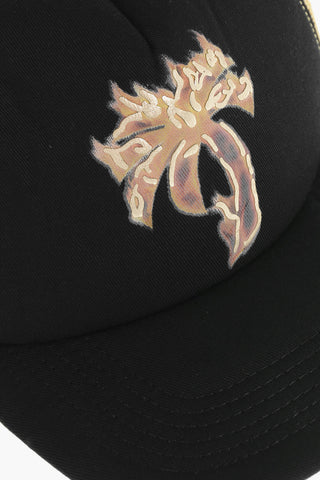 Cappello da Baseball in Cotone con Dettagli a Contrasto