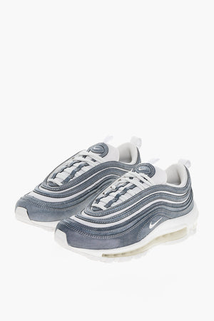 NIKE HOMME PLUS Leather Low Sneakers AIR MAX 97 with Air Bubble Sole