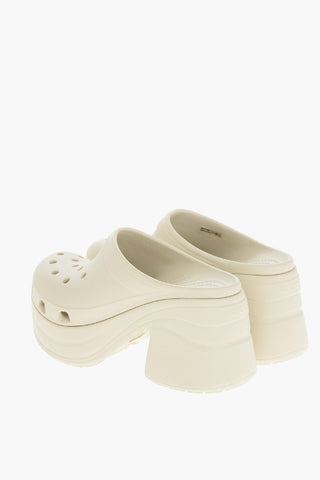 Sandali in Gomma Con Dettagli Cut Out e tacco 10cm