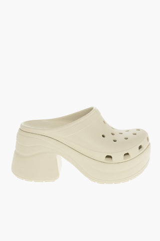 Sandali in Gomma Con Dettagli Cut Out e tacco 10cm