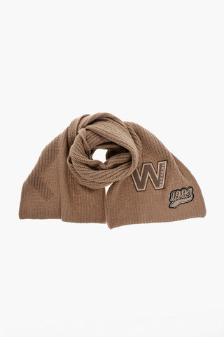 WEEKEND Solid Color Virgin Wool BARDIES Scarf