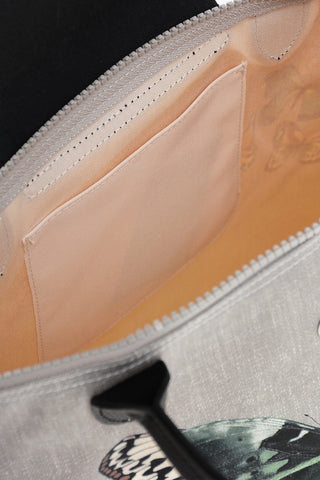 Borsa Tote in Tessuto Spalmato con Stampa