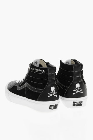 MASTERMIND Suede SK8-HI REISSUE High Top Sneakers with Rubber Sole