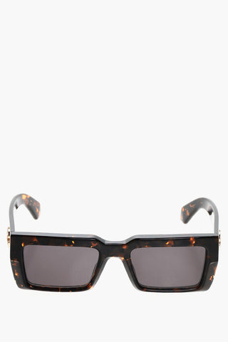 Occhiali da Sole MOBERLY Rettangolari Tartarugati con Monogram