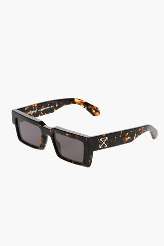 Occhiali da Sole MOBERLY Rettangolari Tartarugati con Monogram
