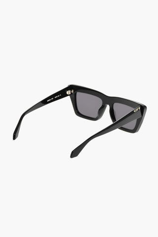Sonnenbrille HAMPTON einfarbig mit Kontrastlogo