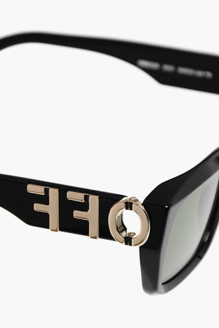 Wayfarer Sunglasses HAYS with Maxi Gold Logo