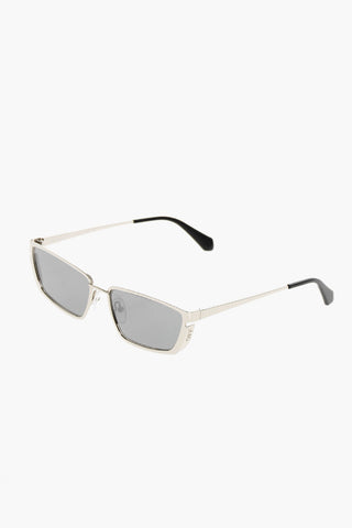 Cat Eye 선글라스 RICHFIELD 실버 효과 미러 렌즈