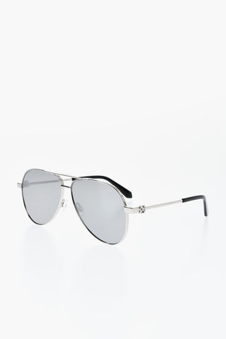 Mirrored RUSTON Aviator Sunglasses