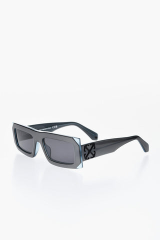 Rectangular Sunglasses LAUREL with Lamé Frame