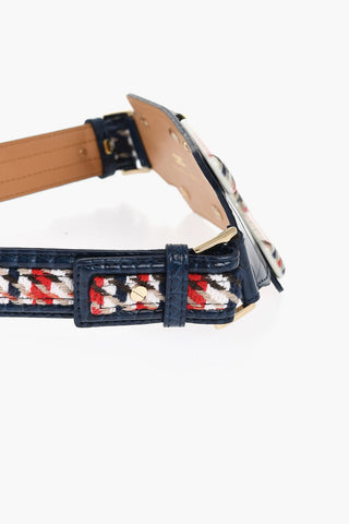 Cintura in Ecopelle con Maxi Logo