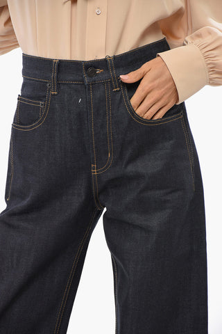 Visible stitching Regular Fit Jeans 24cm