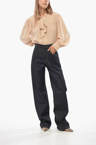 Visible stitching Regular Fit Jeans 24cm