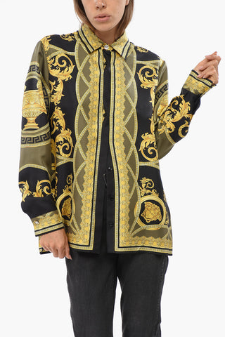 Iconic Printed Silk Shirt