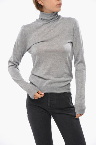 Lightweight Wool Turtleneck Sweater