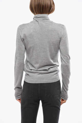 Lightweight Wool Turtleneck Sweater