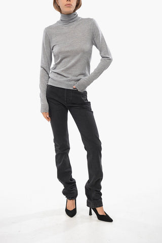 Lightweight Wool Turtleneck Sweater