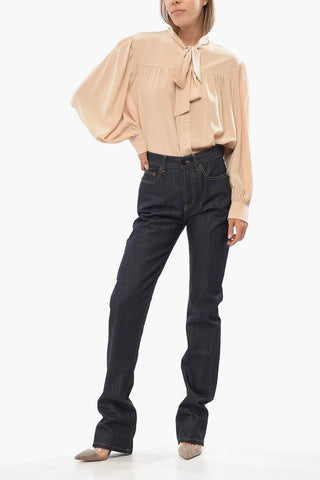 Regular-Fit Jeans Mit Sichtbaren Nähten 24cm
