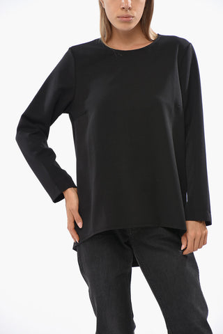 Oversized Asymmetric Blouse