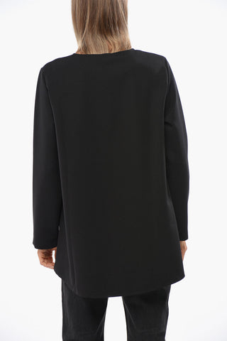 Oversized Asymmetric Blouse