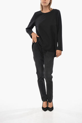 Oversized Asymmetric Blouse