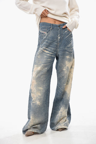 Jeans 1996 D-SIRE mit Bleached-Effekt und niedriger Taille