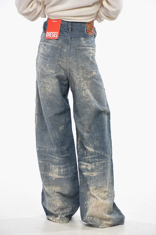 Jeans 1996 D-SIRE mit Bleached-Effekt und niedriger Taille