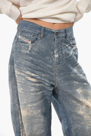 Jeans 1996 D-SIRE mit Bleached-Effekt und niedriger Taille