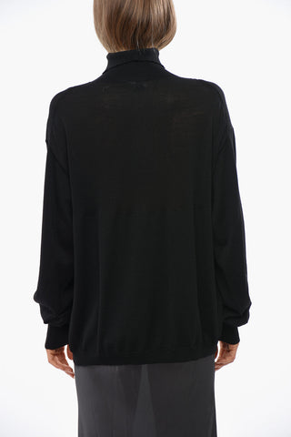 Merino Wool Turtleneck SHAVED Sweater