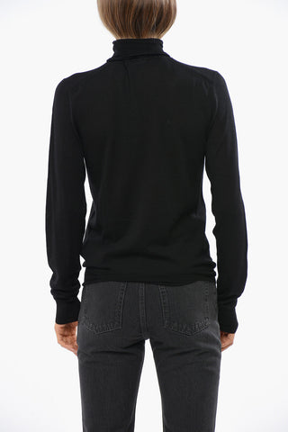 Lightweight Wool Turtleneck Sweater