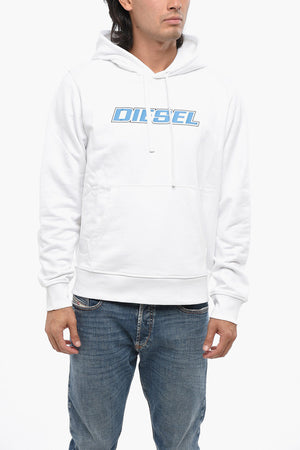 Hoodie aus gebürsteter Baumwolle mit Oversize-Tasche