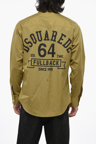 Poplin Shirt FULLBACK with Back Print