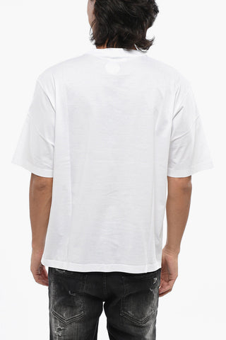 Crewneck T-Shirt ICON BOARD with Embossed Print