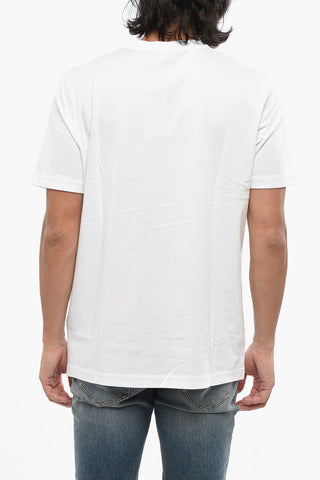 Crewneck T-Shirt T-JUST 5-1 Cotton Jersey with Printed Logo