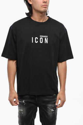 Rundhals‑T‑Shirt ICON aus Baumwolle