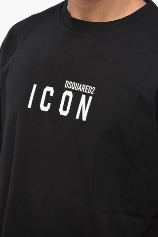 Rundhals‑T‑Shirt ICON aus Baumwolle