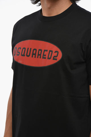 Crewneck Cotton T-Shirt HIGH VOLTAGE